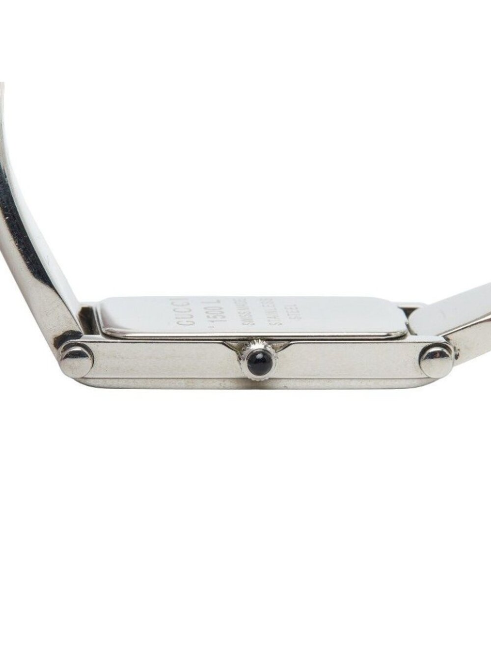 Gucci Watch Black Silver Stainless Steel - Picture 3 of 6